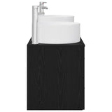 Bathroom Furniture Set 3 pcs Black 49.5 x 44.5 x 65.5 cm 3405940