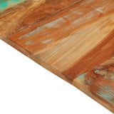 Rectangular Table Top 70x80 cm 25-27 mm Solid Reclaimed Wood 286060