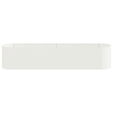 Raised Garden Bed White 200 x 40x 40 cm 8011692
