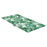 Back Cushions 6 pcs Leaf Pattern 100 x 50 x 3 cm Oxford Fabric 361312