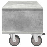 TV Stand Concrete Grey 68.5 x 35 x 35 cm Engineered Wood 891043