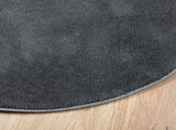 Rug OVIEDO Short Pile Anthracite 120 cm 375479