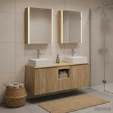Bathroom Cabinet Set 5 pcs Sonoma Oak Engineered Wood 3406409