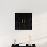 Wall Cabinet Black Oak 60 x 30 x 60 cm Engineered Wood 862799