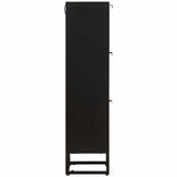 Highboard 35 x 30 x 120 cm Solid Mango Wood and Engineered Wood 42020091