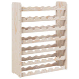 Wine Rack 67.5x25x87 cm Solid Wood Pine 4007559