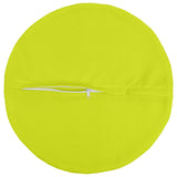 Cushion with Pillow HEERLEN 6 pcs Bright Green Polyester 929472