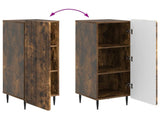 Sideboard Smoked Oak 34.5 x 33 x 92 cm Engineered Wood 894370