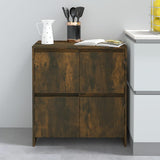 Sideboard Smoked Oak 70x41x75 cm Engineered Wood 813011