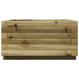 Garden Planter 50x50x26.5 cm Impregnated Wood Pine 847297
