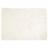 Faux Sheepskin Rug TAFALLA White 140 x 200 cm Polyester 42021461