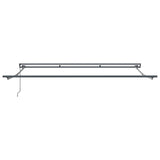 Awning Frame Anthracite 400 x 300 cm Polyester with PU coating 3330501