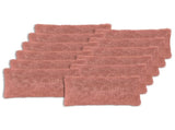 Cushion Cover 12 pcs HEERLEN Pink 40 x 80 cm PV Fleece 910125