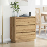 Bedside Cabinet Artisan Oak 71 x 34.5 x 75 cm Engineered wood 869641