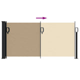 Retractable Side Awning Beige 100x300 cm 4004270