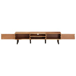 TV Cabinet 145x35x35 cm Solid Acacia Wood 338421