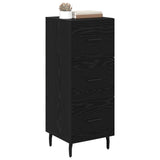 Sideboard Black oak 34 x 34.5 x 90 cm Engineered wood 881578