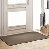 Doormat Beige and Black 90 x 150 cm 100% Polyamide 4100786