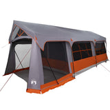 Family Tent Grey and Orange 620 x 322 x 240 cm Polyester 4100699