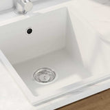 Kitchen Sink White 38 x 44 x 20 cm Granite 4012354
