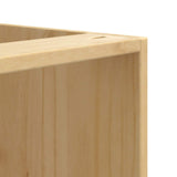 Cabinet SKI Honey Brown 60 x 46 x 81 cm Solid Pine Wood 42007571
