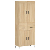 Highboard Sonoma Oak 69.5x34x180 cm Engineered Wood 3199892