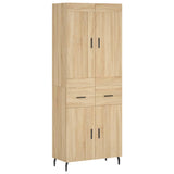 Highboard Sonoma Oak 69.5x34x180 cm Engineered Wood 3199892