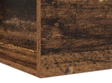 Bed Frame with Storage Old Wood 80 x 200 cm Engineered Wood 3429520
