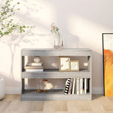 Book Cabinet/Room Divider Grey Sonoma 100x30x72 cm 813630