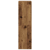 Wall Mounted TV cabinets 3 pcs Old Wood Engineered Wood 3328961