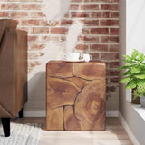 ZNTS Stool Solid Teak Wood 243472