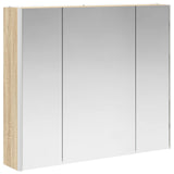Bathroom Mirror Cabinet Sonoma Oak 83.5 x 15.5 x 70 cm 889265