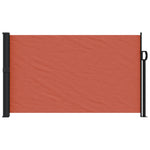 ZNTS Retractable Side Awning Terracotta 120x500 cm 4004408