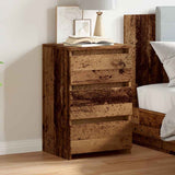 ZNTS Bedside Cabinet Old Wood 40x35x62.5 cm Engineered Wood 856522