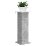 Plant Stand Concrete Grey 30.5 x 30 x 80.5 cm Engineered Wood 899768
