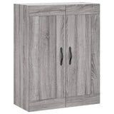 Highboard Grey Sonoma 69.5x34x180 cm Engineered Wood 3199655