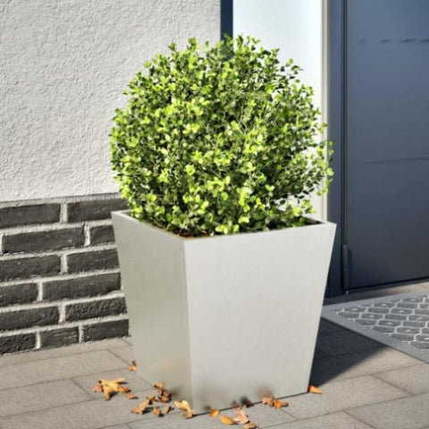 ZNTS Garden Planter 40x40x40 cm Stainless Steel 851060