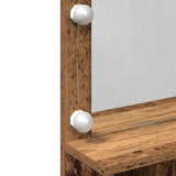Dressing Table Old Wood 80 x 41 x 134.5 cm Engineered Wood 871537