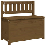 Bench Honey Brown 80x41x77 cm Solid Wood Pine 823552