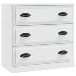 Sideboards 3 pcs White Engineered Wood 3185215