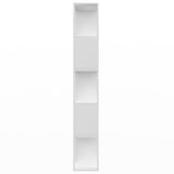 Book Cabinet White Engineered wood Large Book Cabinet 800099