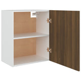 Hanging Cabinet Lyon Brown Oak 50x31x60 cm Engineered Wood 815587
