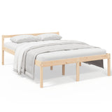 Senior Bed without Mattress 160x200cm Solid Wood Pine 810624