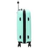 Suitcase with Lock 3 pcs Mint green 50 x 31 x 78 cm ABS Plastic 42006253