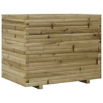 ZNTS Garden Planter 90x60x72 cm Impregnated Wood Pine 3282648