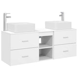 Bathroom Cabinet Set 3 pcs White 49.5 x 41 x 63 cm 3405819