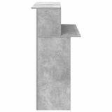 Reception Desk Concrete Grey 100x50x103.5 cm Engineered Wood 859027