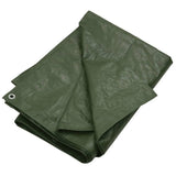 Tarpaulin 180 g/m 8x8 m Green HDPE 151542