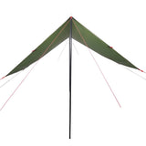 Camping Tarp Green 430x380x210 cm Waterproof 94679