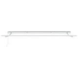Manual Retractable Awning Burgundy 450x300 cm 3215224